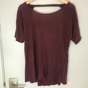 Brandy Melville Open Back Shirt